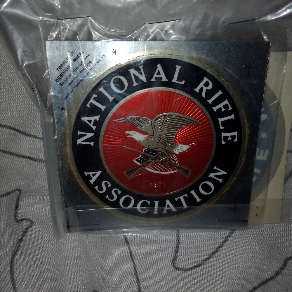 National Rifle Association Sticker/Decal Set Of 2